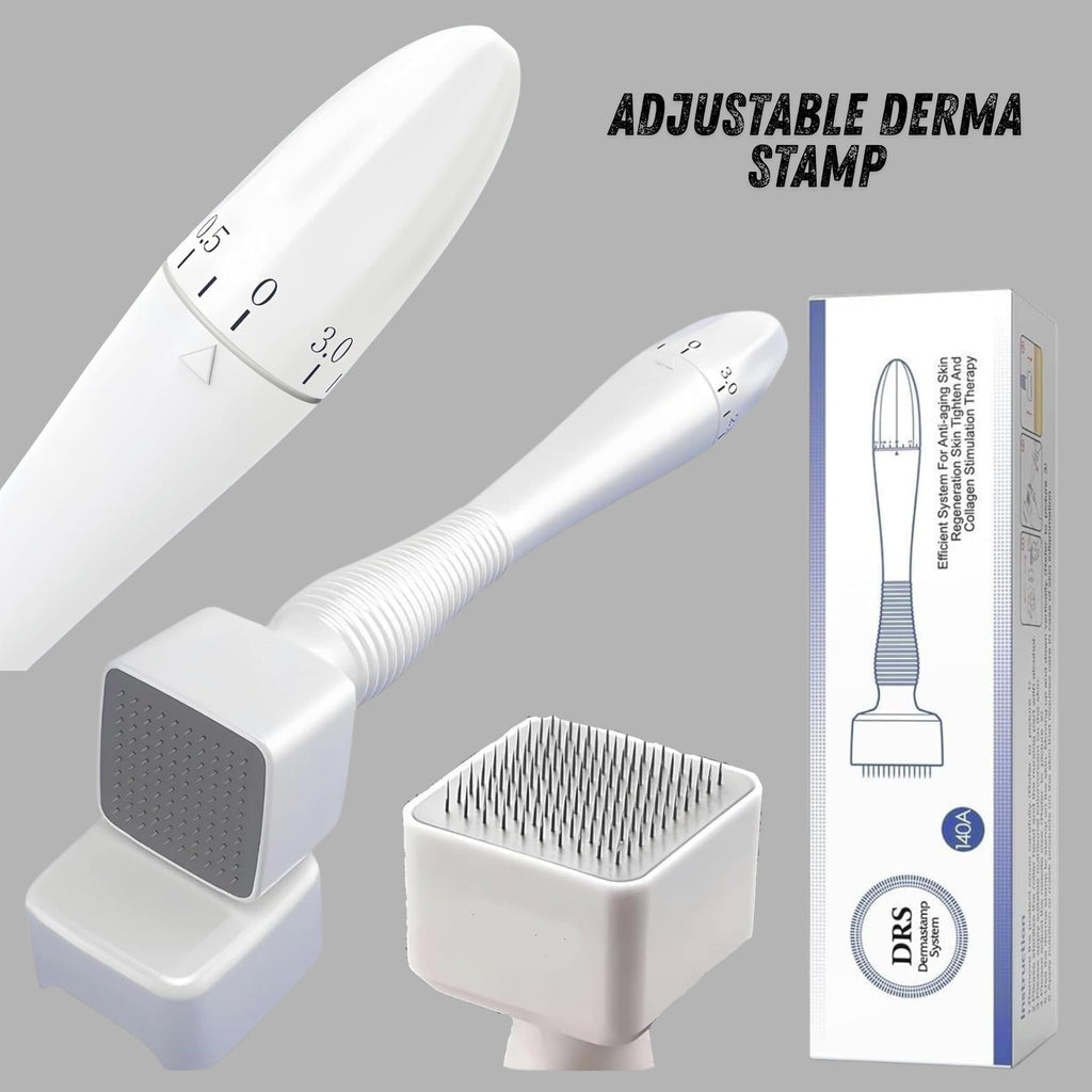 Derma Stamp – Professional Skin Care Tool for Rejuvenation, Revitalize your skin with the Derma Stamp, designed for professional-quality micro-needling