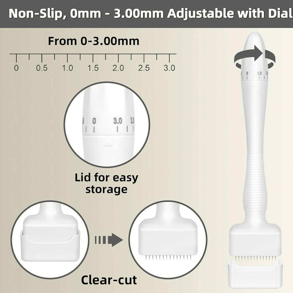 Derma Stamp – Professional Skin Care Tool for Rejuvenation, Revitalize your skin with the Derma Stamp, designed for professional-quality micro-needling
