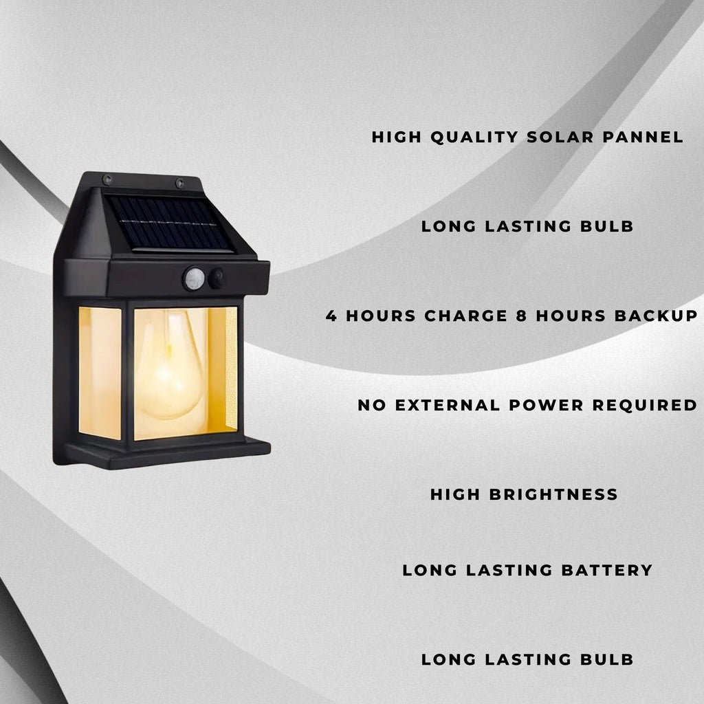 Solar Lamp – Eco-Friendly & Portable Lighting Solution - Illuminate your space sustainably with this solar-powered lamp—perfect for outdoor use, gardens, balconies, or emergency lighting. # Pack of 2